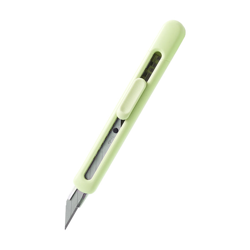 CUTTER MIC VERNIL LONGREEN PLASTIC RECICLAT DELI CUTTER MIC VERNIL LONGREEN PLASTIC RECICLAT DELI